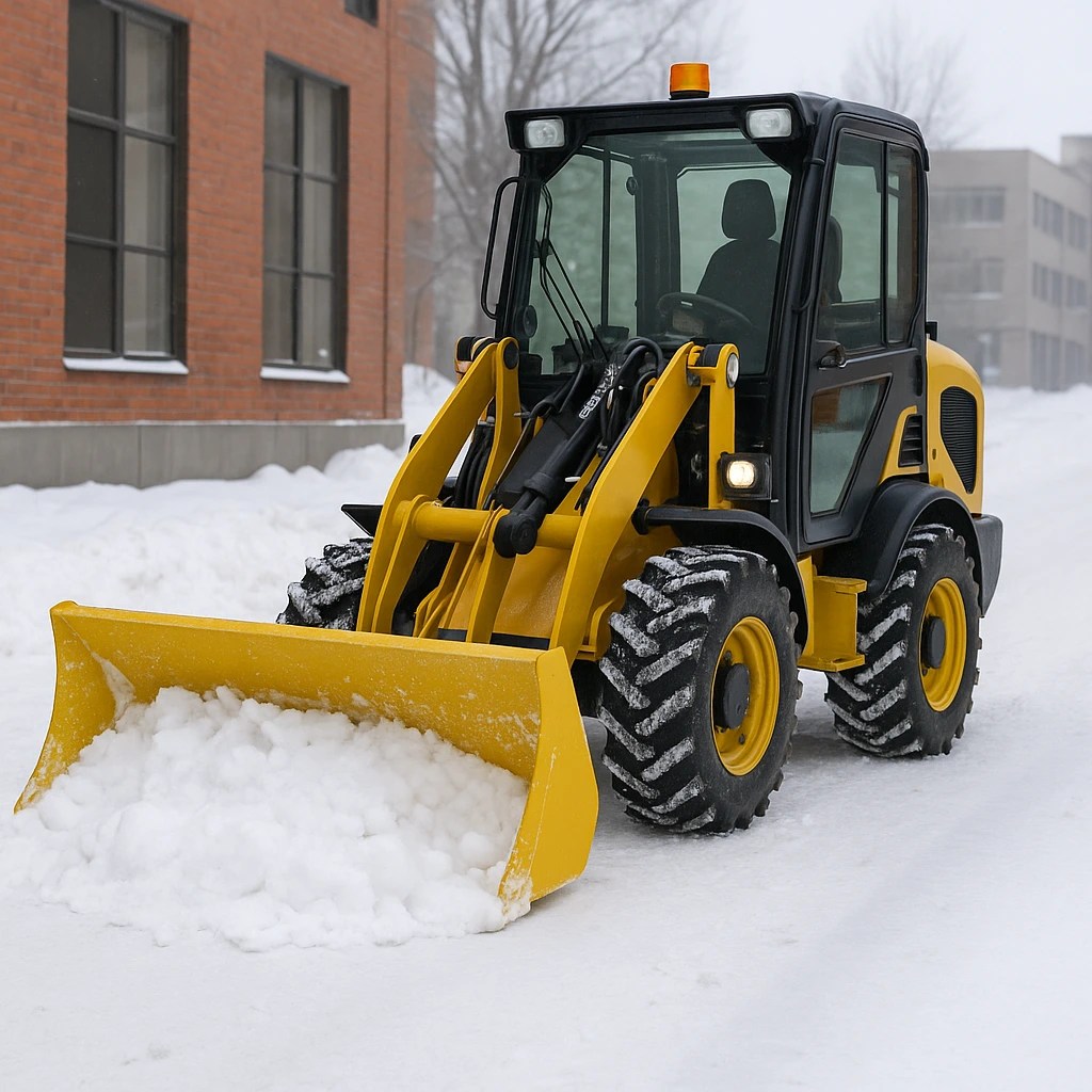 Mini Wheel Loader for Snow Removal A Compact Solution for Municipalities and Property Managers