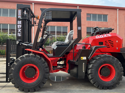 Working Condition Test Of Off-Road Forklift