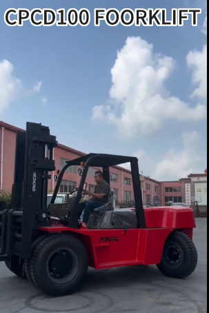 10 Ton Diesel Counterbalance Forklift Operation Introduction
