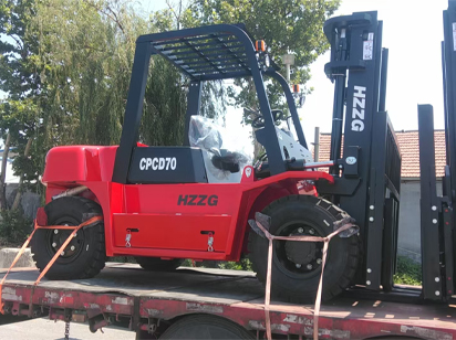 7 Tons Diesel Forklift Completed And Shipped