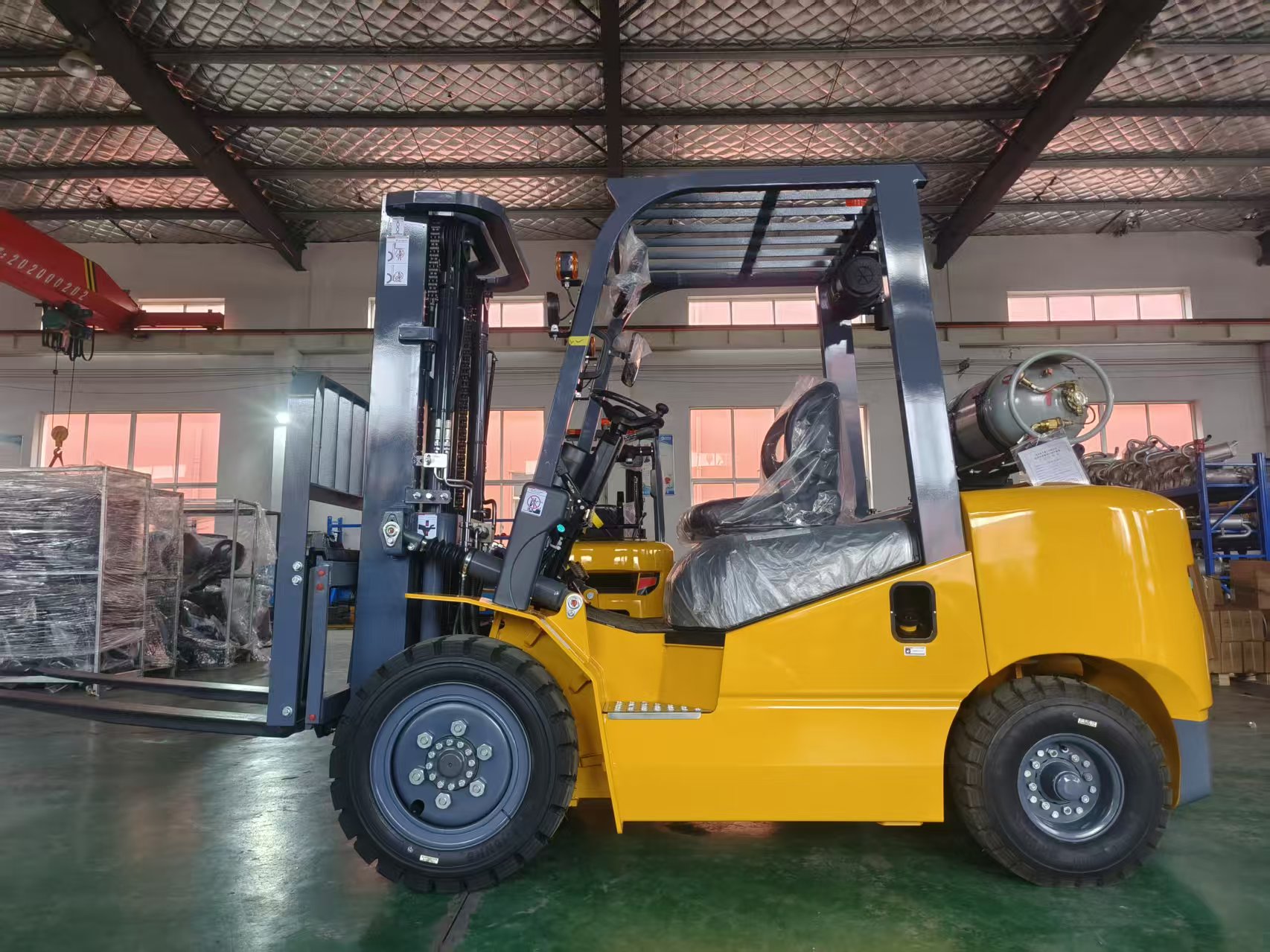 HZZG Новый вид 3 тонны СНГ Вилочный погрузчик