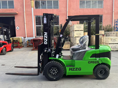 2,5 тонны электрический вилочный погрузчик для аргентинских клиентов