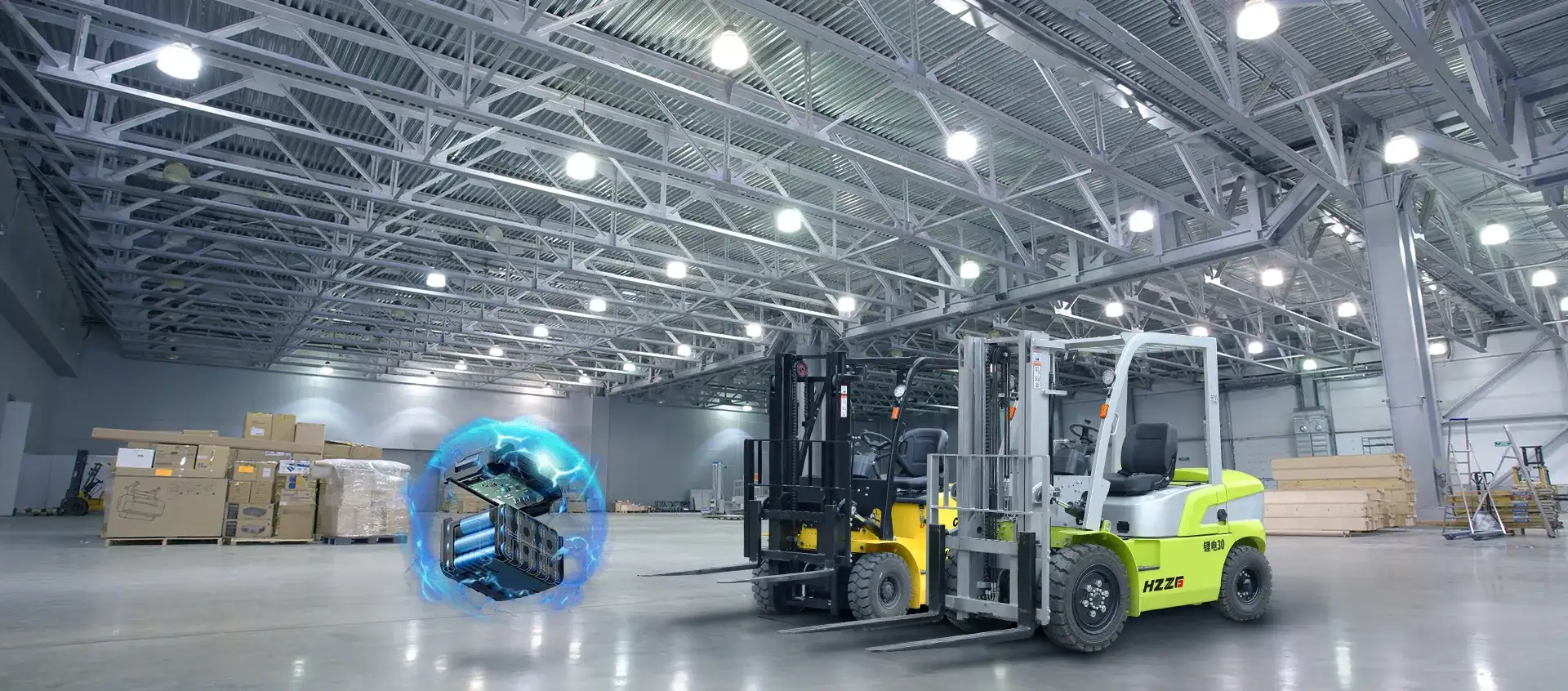 Home Posters-Electric Forklift Trucks