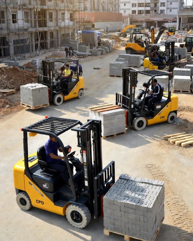 Electric Forklift Battery Life in Real Construction Yards: How Modern Designs Deliver a Genuine 10-Hour Shift Without Swapping