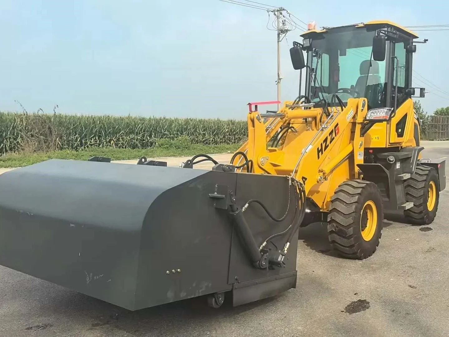 Wheel Loaders for Snow Removal