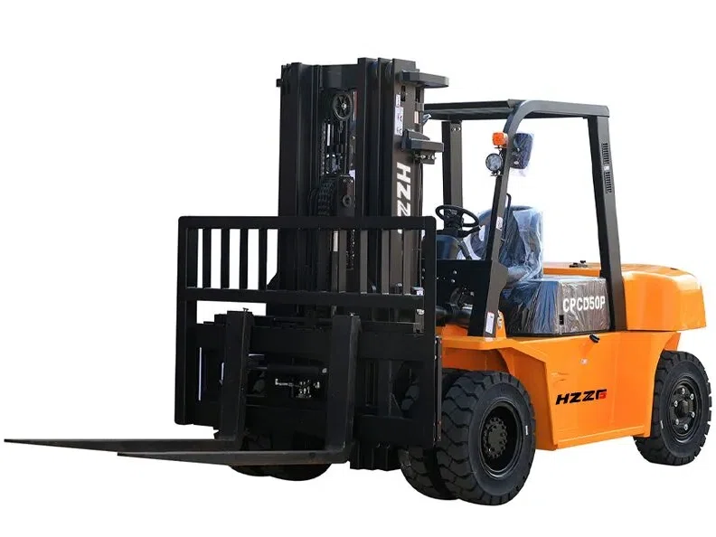HZZG 5-ton diesel rough terrain off-road forklift