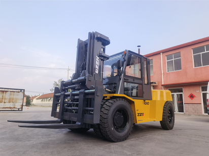 HZZG Sets New Milestone: Delivery of Custom 10-Ton Heavy-Duty Diesel Forklift